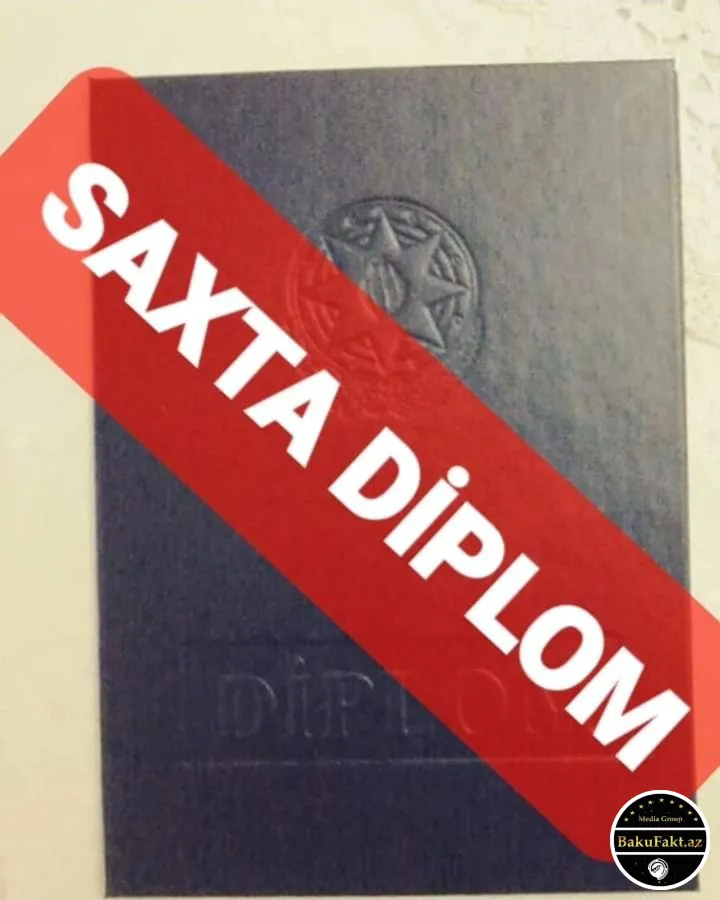 Hər bir saxta diplomun arxasında cinayət əməli dayanır