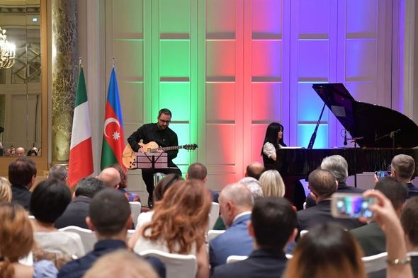 Romada Azərbaycan-İtaliya diplomatik münasibətlərinin 30 illiyi qeyd edilib