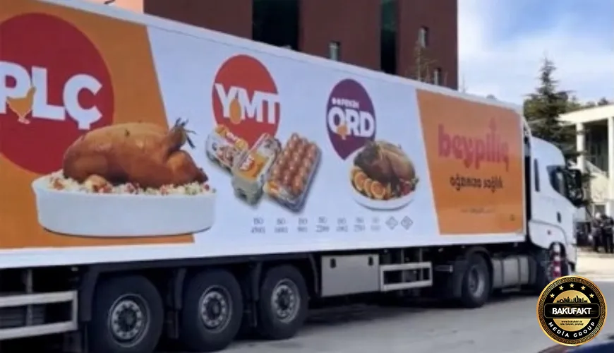 SKANDAL! Yanğında həlak olanlar "Qızardılmış toyuq" fotolu TIR ilə daşındı