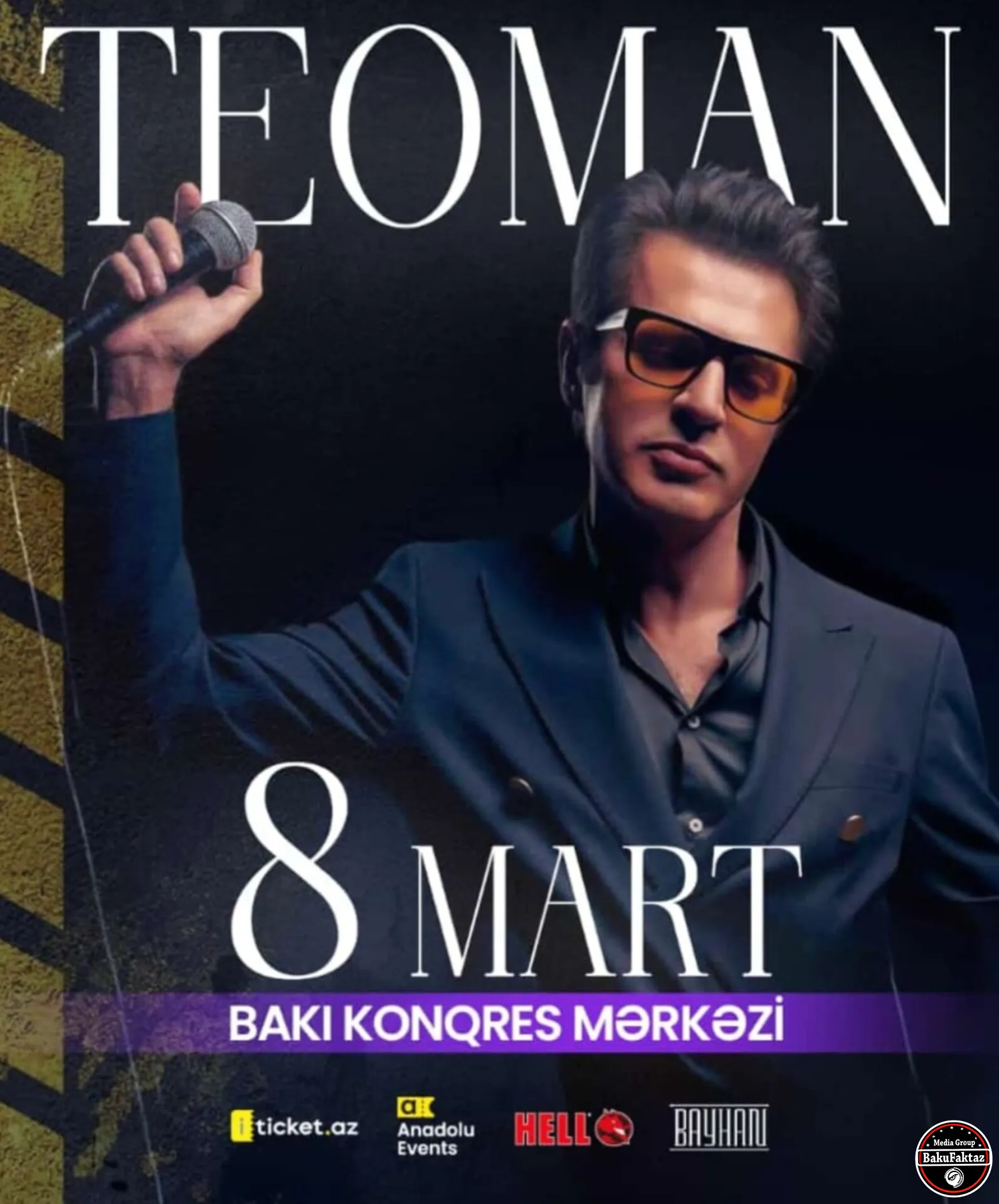 Türkiyənin məşhur rok ulduzu Teoman illər sonra Bakıda