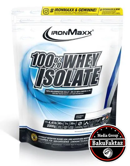 Almaniyanın Ironmaxx şirkətinin ölkəmizdəki rəsmi distribüteri AQGF-dır. 099 313 86 83 (Mağaza)