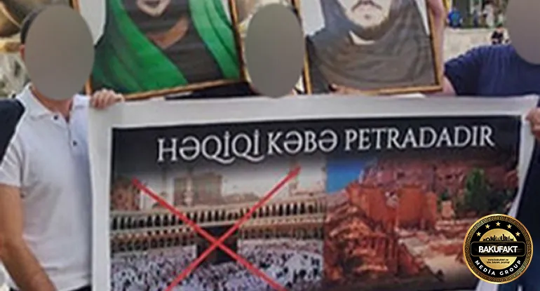 “28 Mall”un qarşısında plakat açan təriqət üzvləri həbs edildi