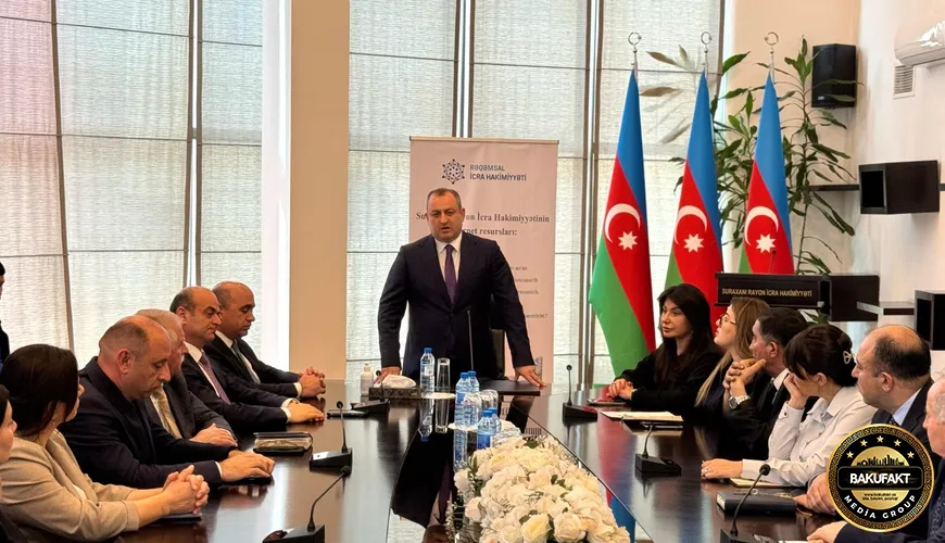 Suraxanıda Çernobıl qəzasının iştirakçıları və ailələri ilə görüş keçirildi - FOTO