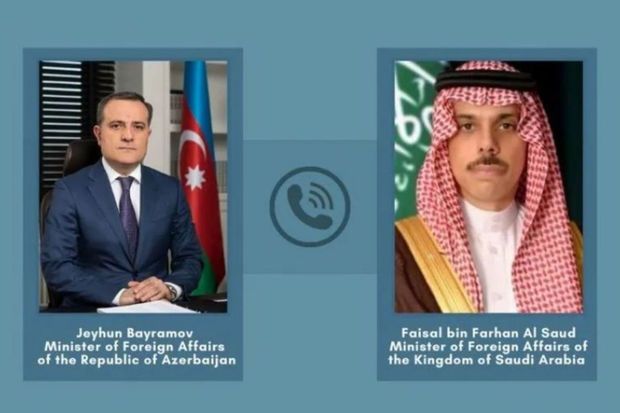 Azərbaycan və Səudiyyə Ərəbistanı XİN başçıları telefonla danışıb