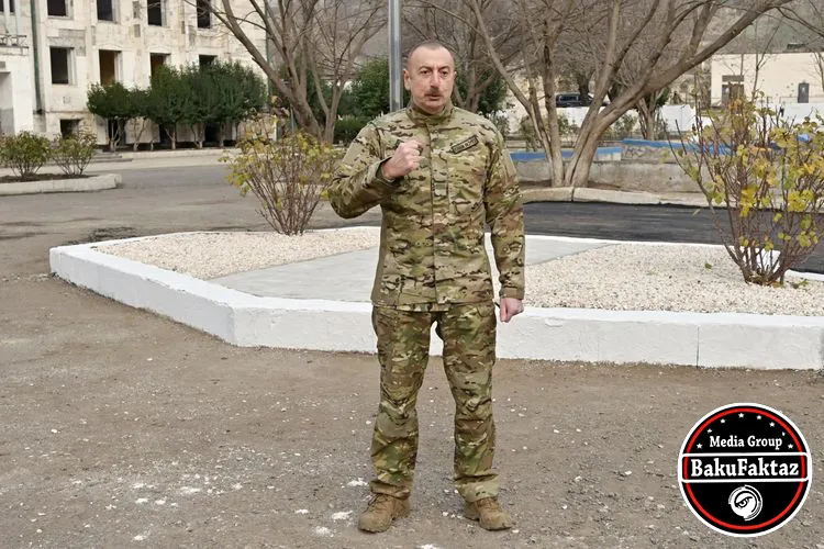 Prezident Xocalıda soyqırımı memorialının təməlini qoydu- YENİLƏNİB