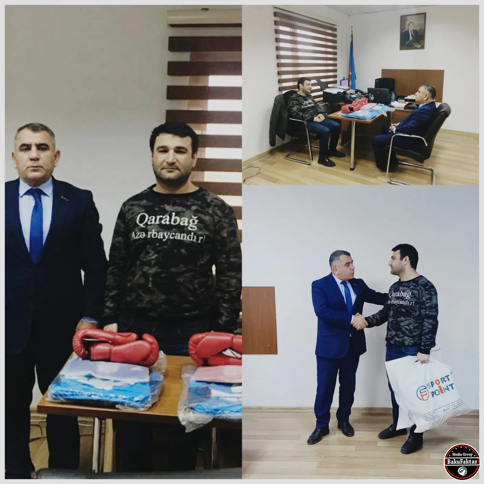 Gənc İdmançıya yüksək dəstək  Omar Borcəli təşəkkür edib.